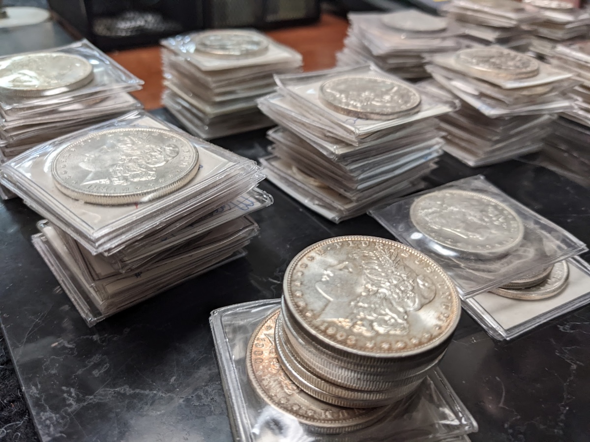 silver coins